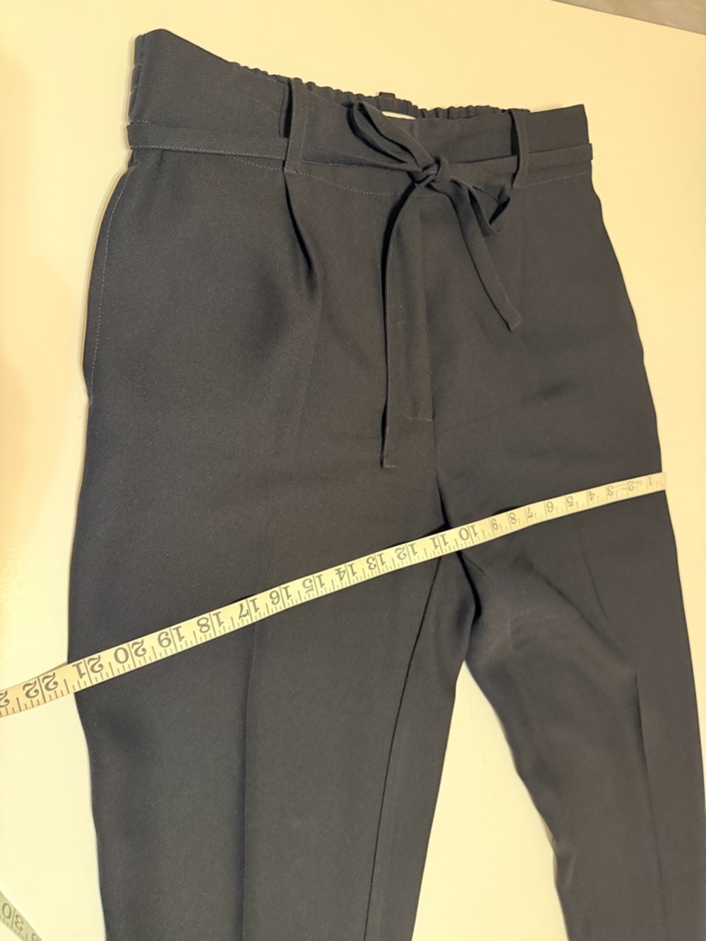BROCHU WALKER The Dion Pleat Front Pant, black, size S - Picture 7 of 15